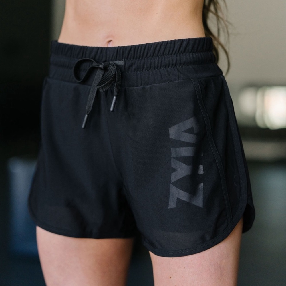 Black Speedy Mesh Shorts